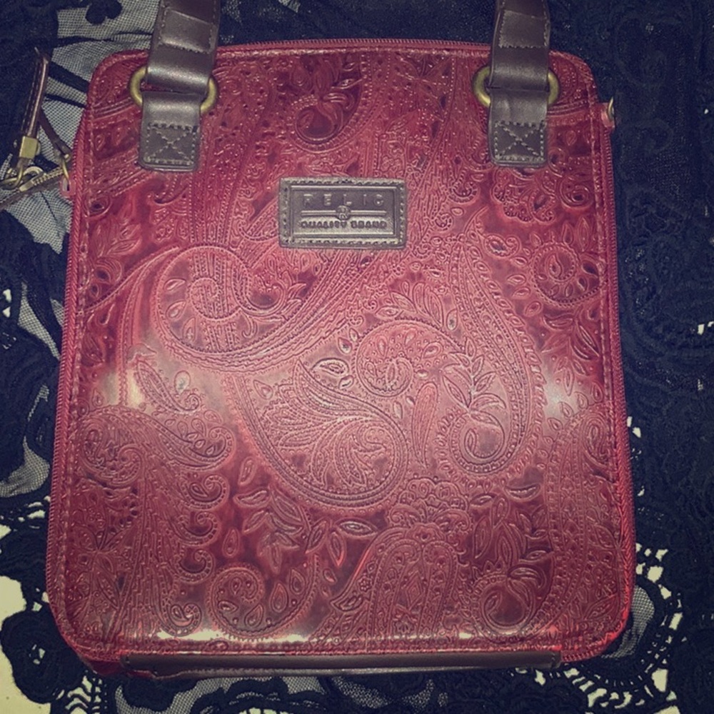 Relic Red Crossbody Bag